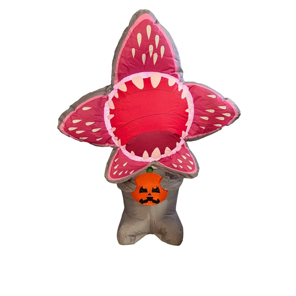 Stranger Things Demogorgon Halloween Inflatable Yard Decor Pumpkin NWOB
